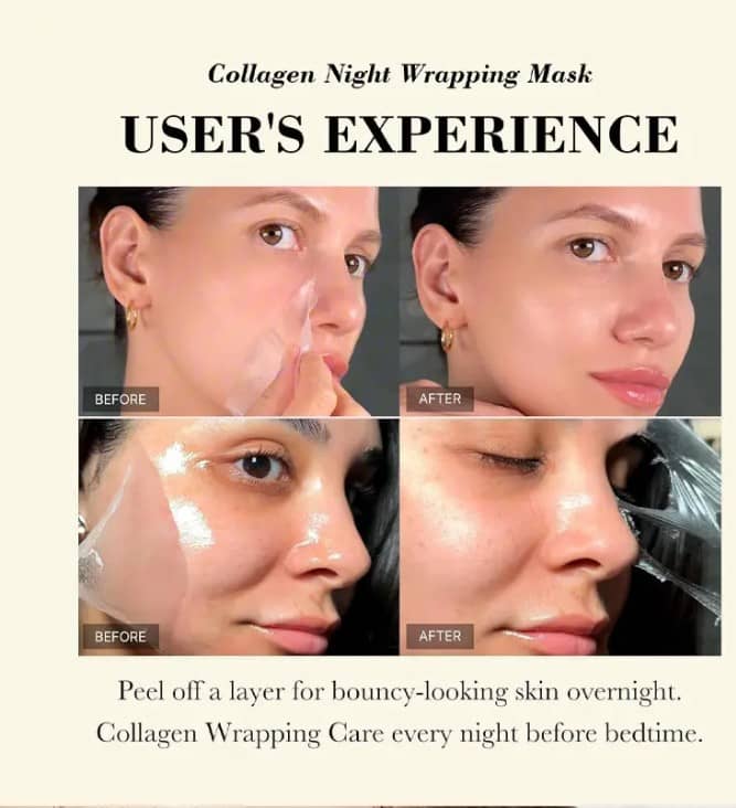 Collagene masque de nuit