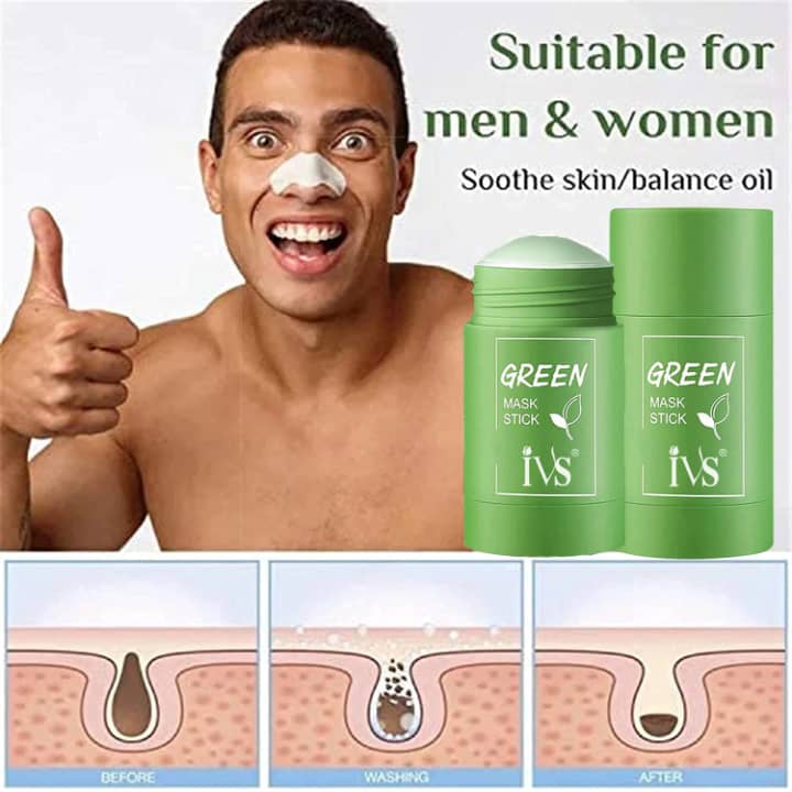 Masque visage traite (rides + taches noire + acné)